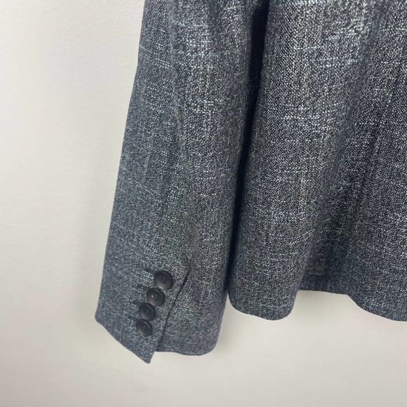 MAX MARA Wool Viscose Blazer Jacket Tweed Two Button - Picture 6 of 9